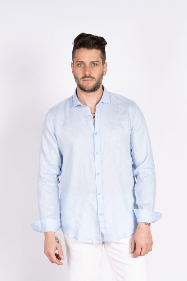Πουκάμισο Λινό Frank Tailor 001-FT231-702