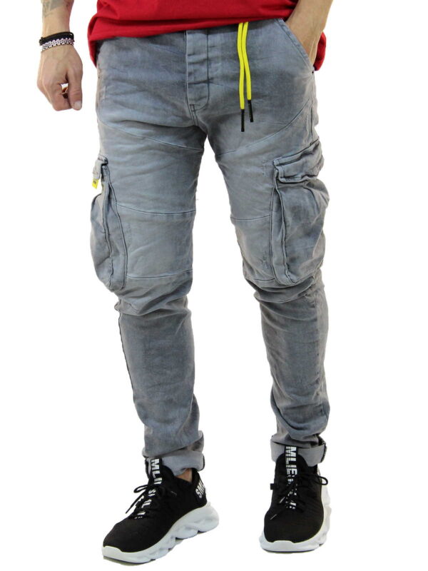 Παντελόνι Jean Cargo Damaged  019-WR16