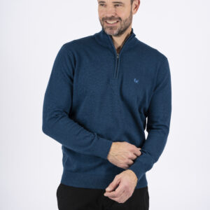 Μπλούζα Πλεκτή με Φερμουάρ Pre End 21-100527